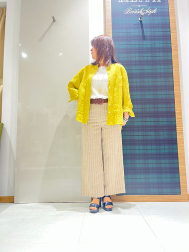 J∞QUALITY】オーガニックコットンフライスカットソー