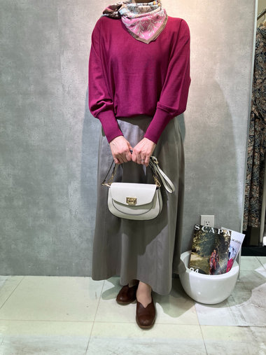極美品 SCAPA スキャパ リネン 麻 アイレットレース ロング スカート 極美品 SCAPA スキャパ リネン 麻 アイレットレース ロング